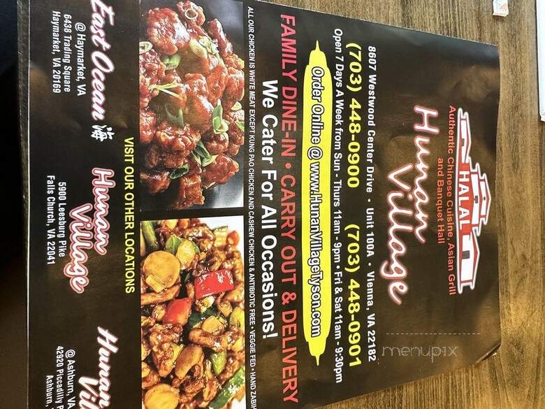 Halal Hunan Village - Vienna, VA