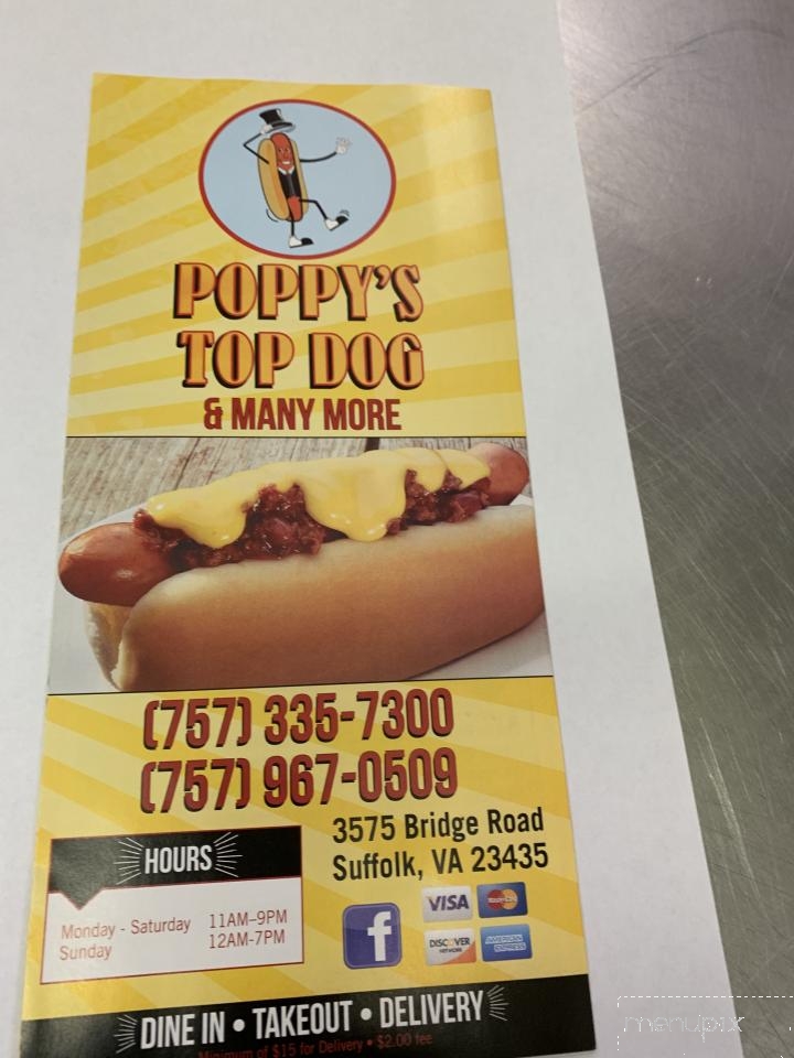 Poppy's Top Dog - Suffolk, VA