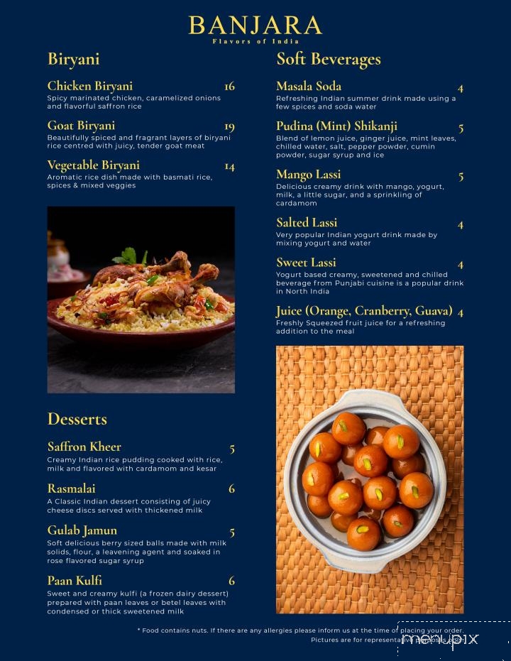 Banjara Indian Cuisine - Ashburn, VA