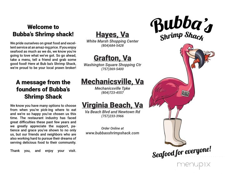 Bubbas Shrimp Shack - Hayes, VA