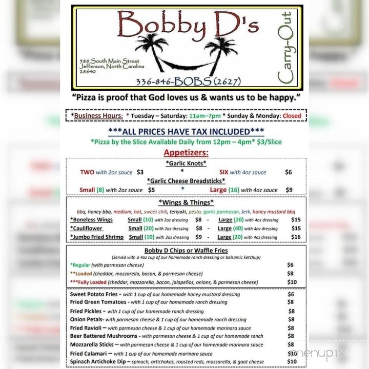 Bobby D's - Jefferson, NC